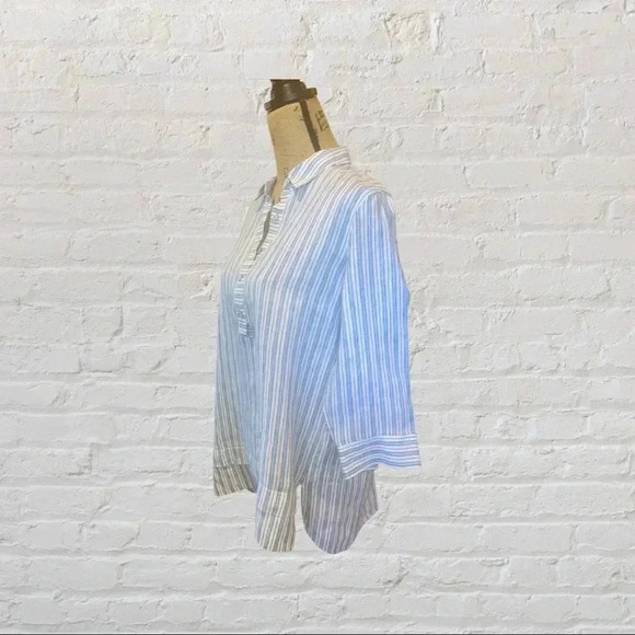 J Jill Linen Blouse - Picture 2 of 5